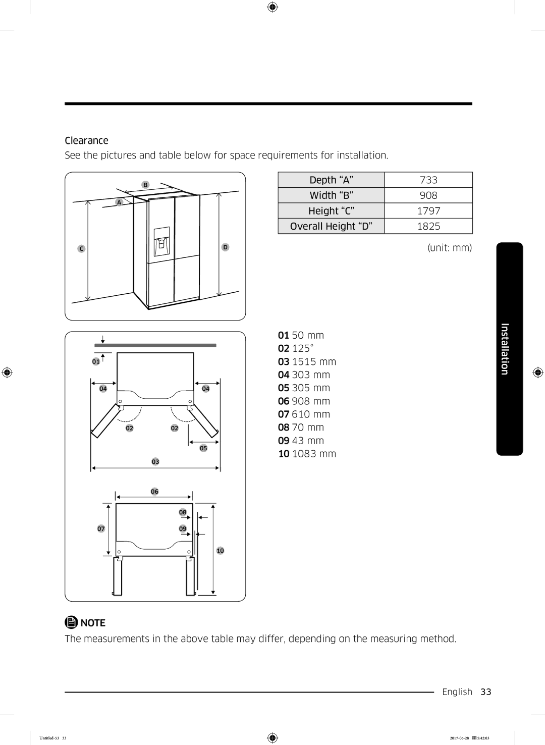 Samsung RF56K9041SR/ES manual English 33  